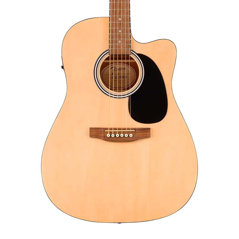 Fender FA-25CE Dreadnought Ceviz Klavye Naturel Elektro Akustik Gitar