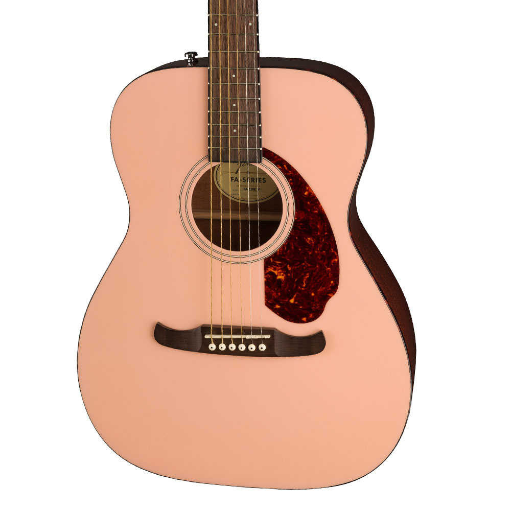 Fender FSR FA-230E Concert Ceviz Klavye Pembe Elektro Akustik Gitar - Görsel 4