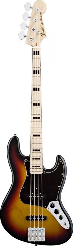 Fender Geddy Lee Jazz Bass Akçaağaç Klavye 3-Color Sunburst Bas Gitar