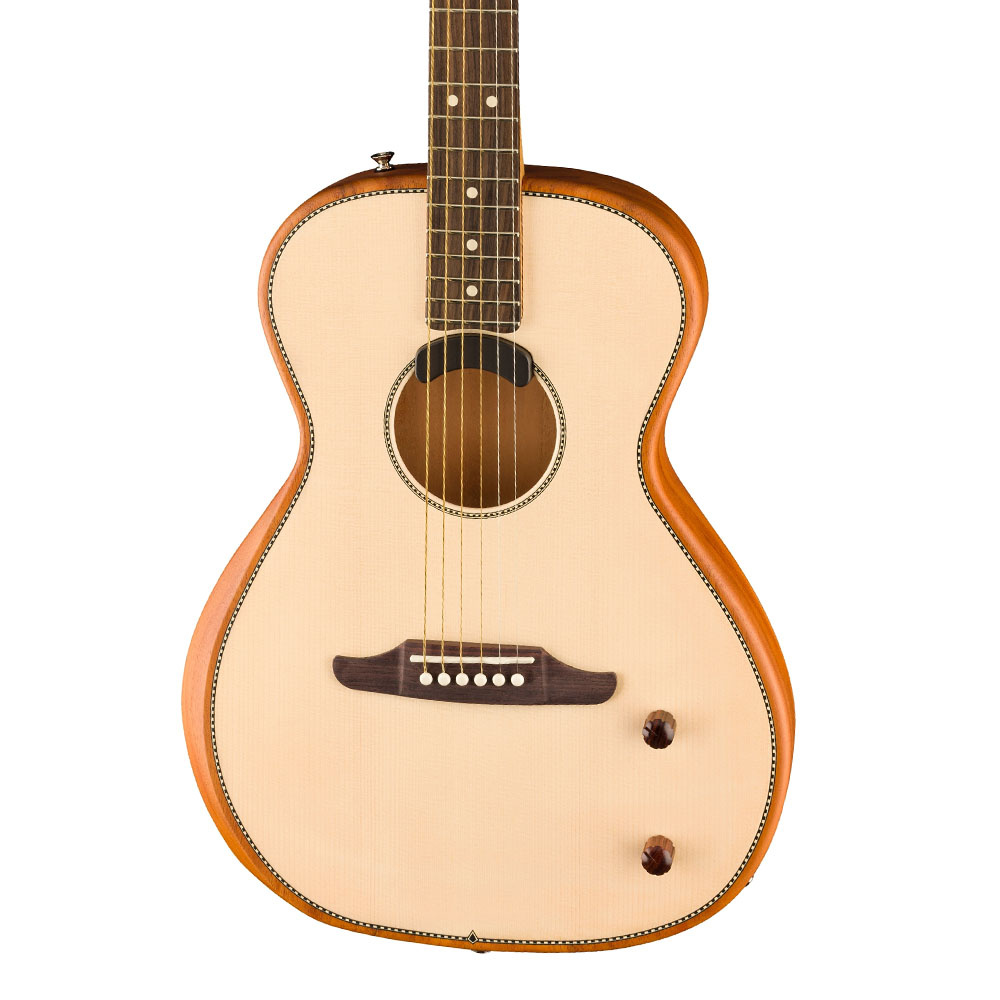 Fender Highway Serisi Parlor Gülağacı Klavye Natural Elektro Akustik Gitar - Görsel 5