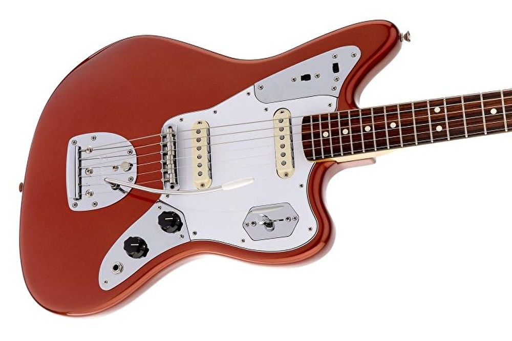 Fender Johnny Marr Jaguar Gülağacı Klavye Metallic KO Elektro Gitar - Görsel 5