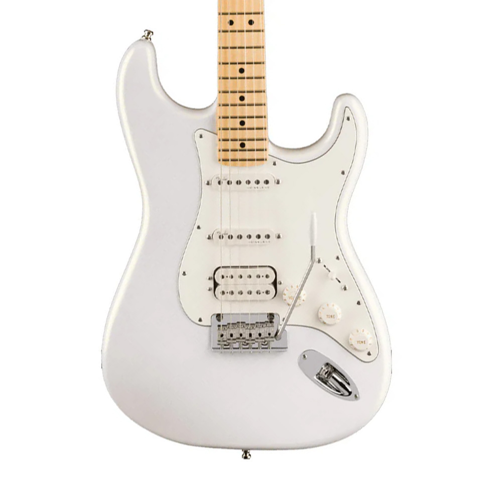 Fender Juanes Stratocaster Akçaağaç Klavye Luna White Elektro Gitar - Görsel 3