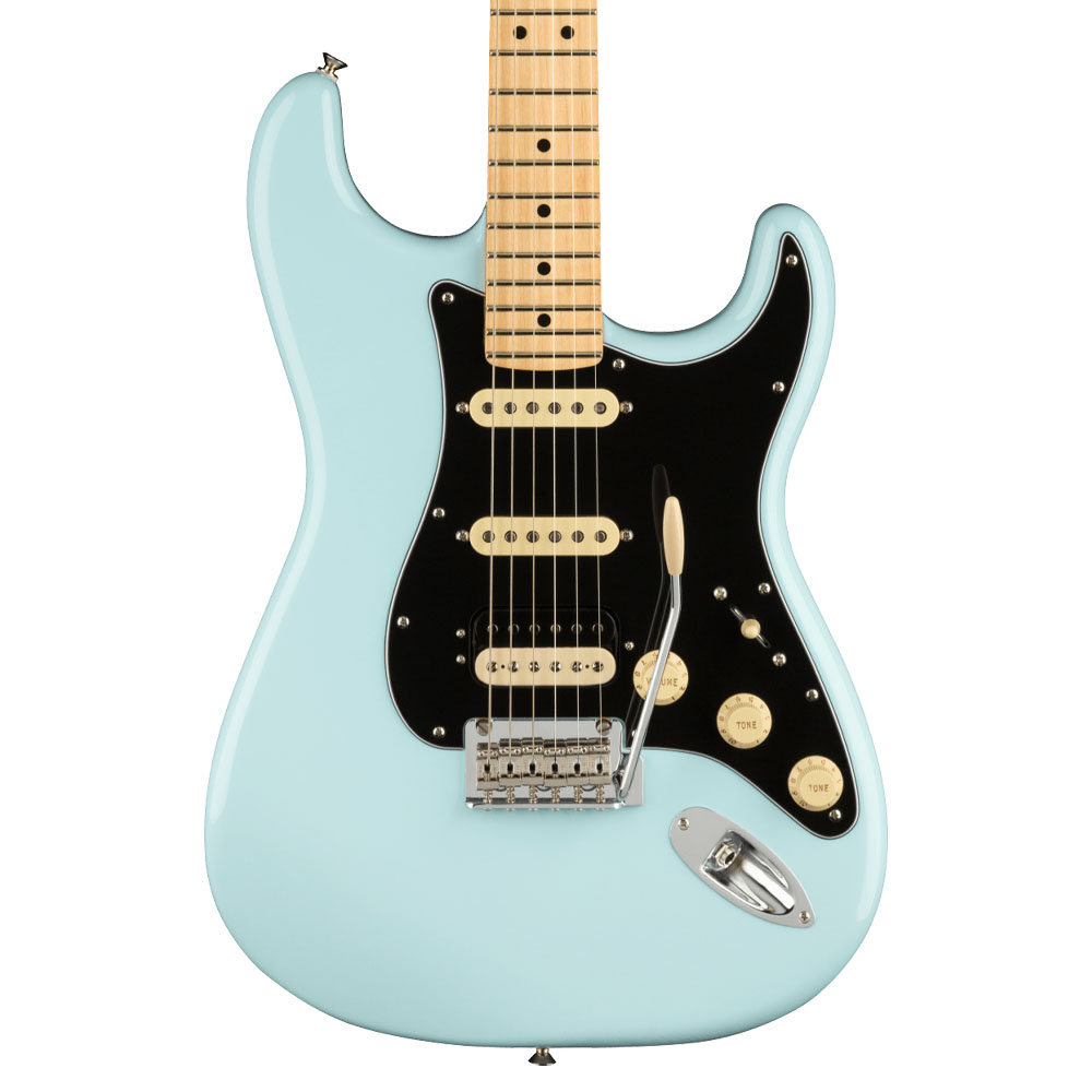 Fender Limited Edition Player Stratocaster HSS Akçaağaç Klavye Sonic Blue Elektro Gitar - Görsel 3