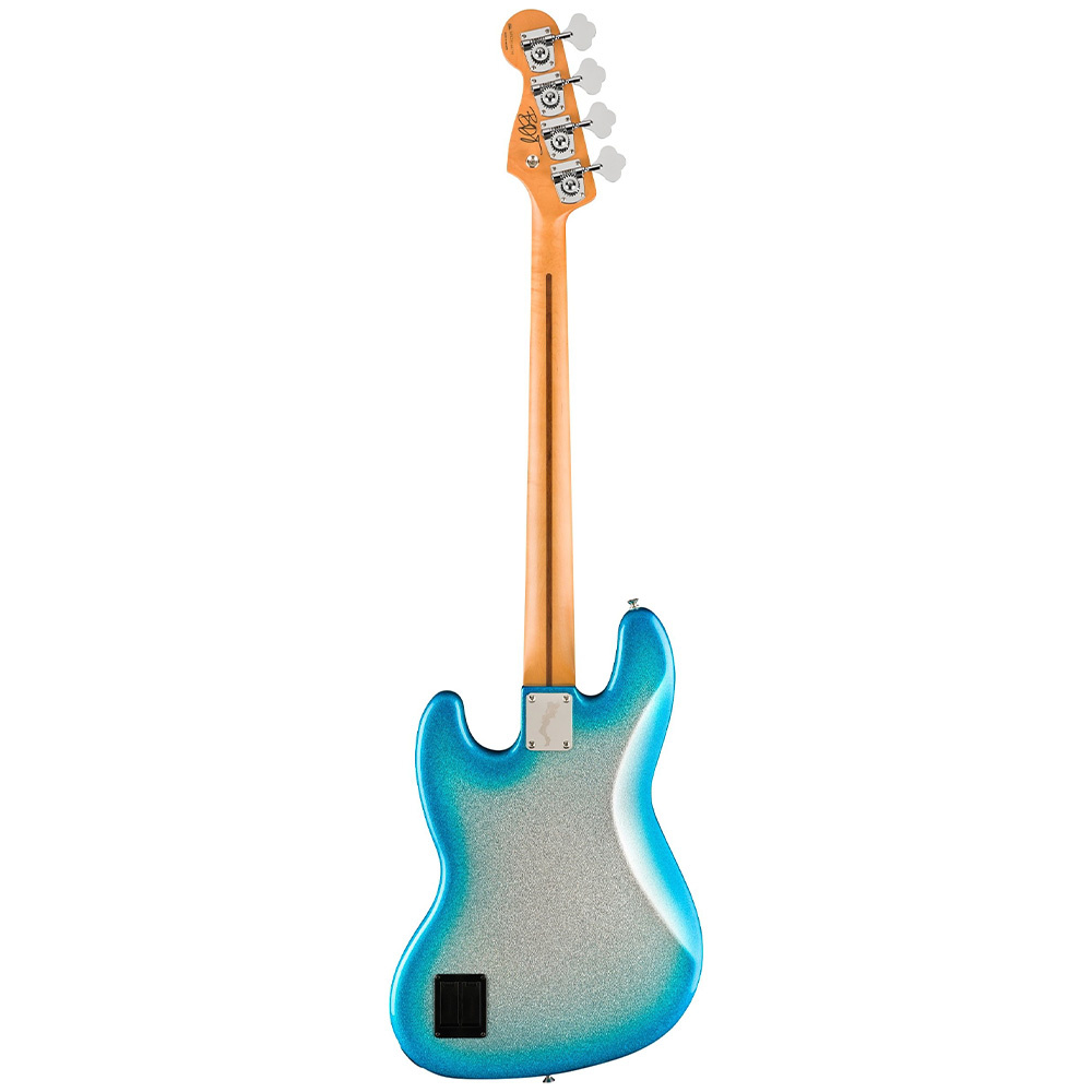 Fender Limited Player Plus Blu DeTiger Jazz Bass Gülağacı Klavye Sky Burst Sparkle Bas Gitar - Görsel 2