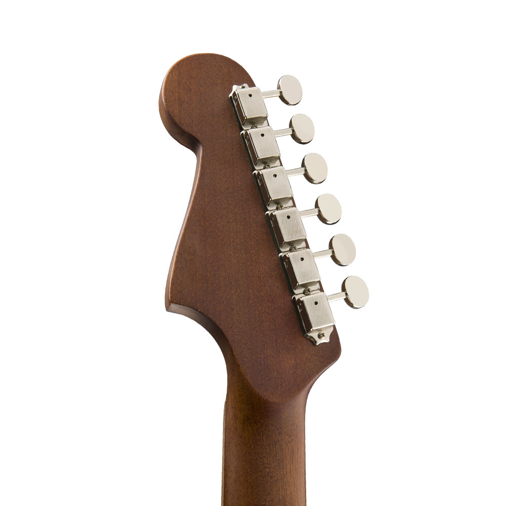 Fender Malibu Player Ceviz Klavye Aqua Splash Elektro Akustik Gitar - Görsel 4
