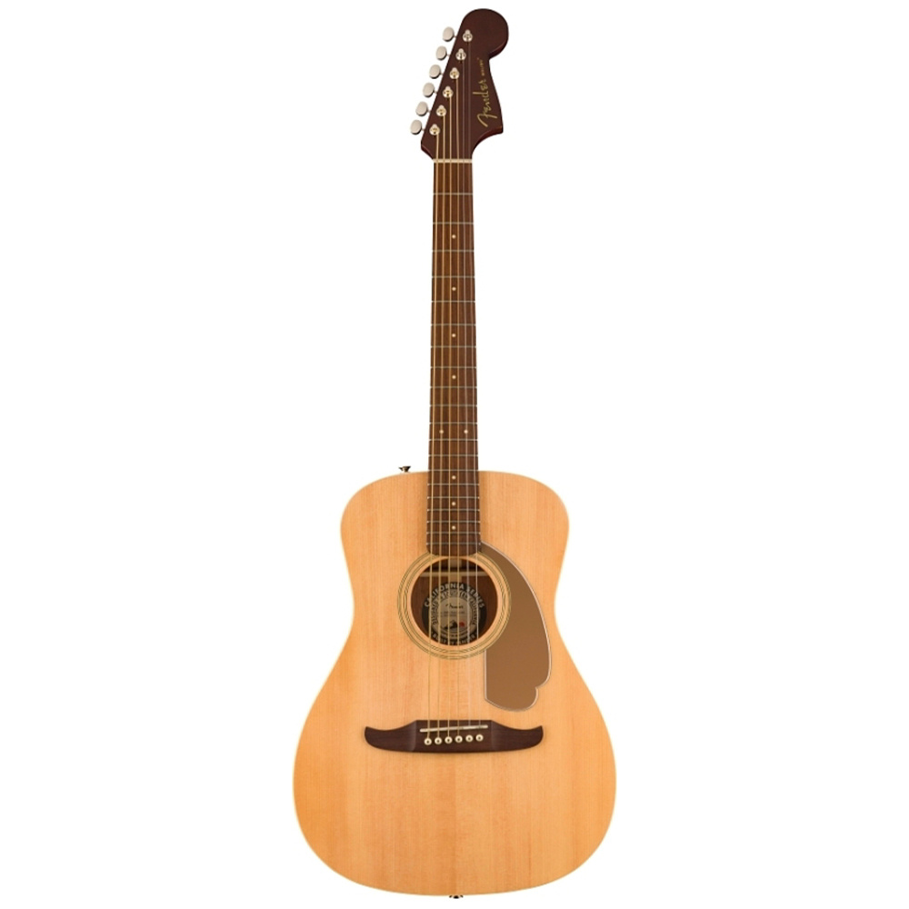 Fender Malibu Player Ceviz Klavye GPG Natural Elektro Akustik Gitar - Görsel 2