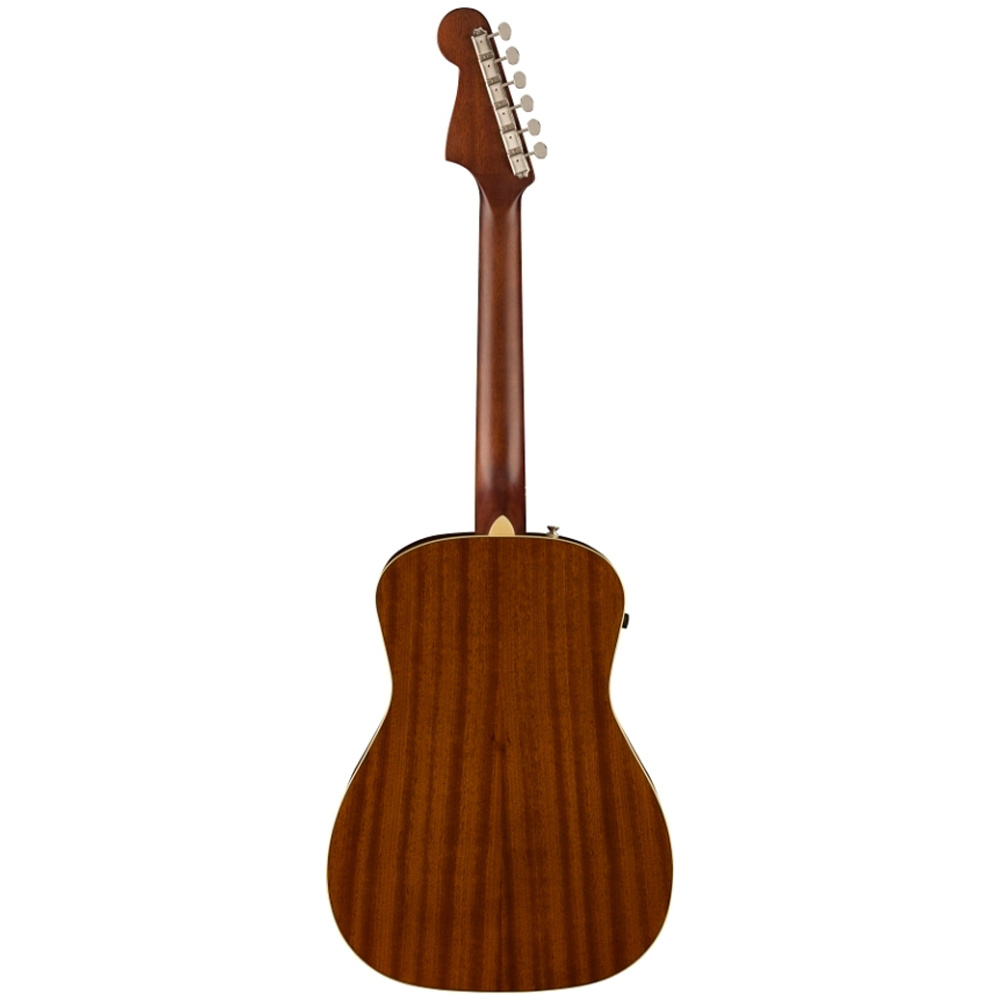 Fender Malibu Player Ceviz Klavye GPG Natural Elektro Akustik Gitar - Görsel 3