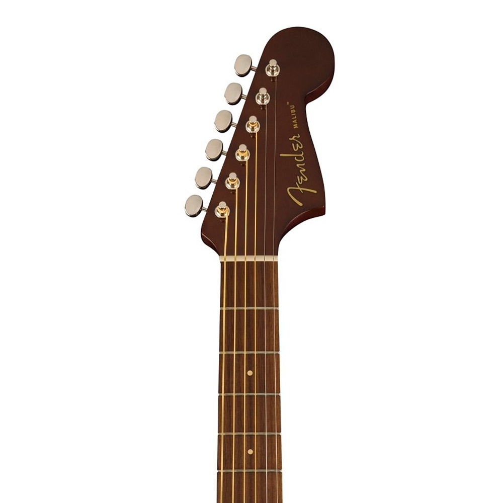 Fender Malibu Player Ceviz Klavye GPG Sunburst Elektro Akustik Gitar - Görsel 3