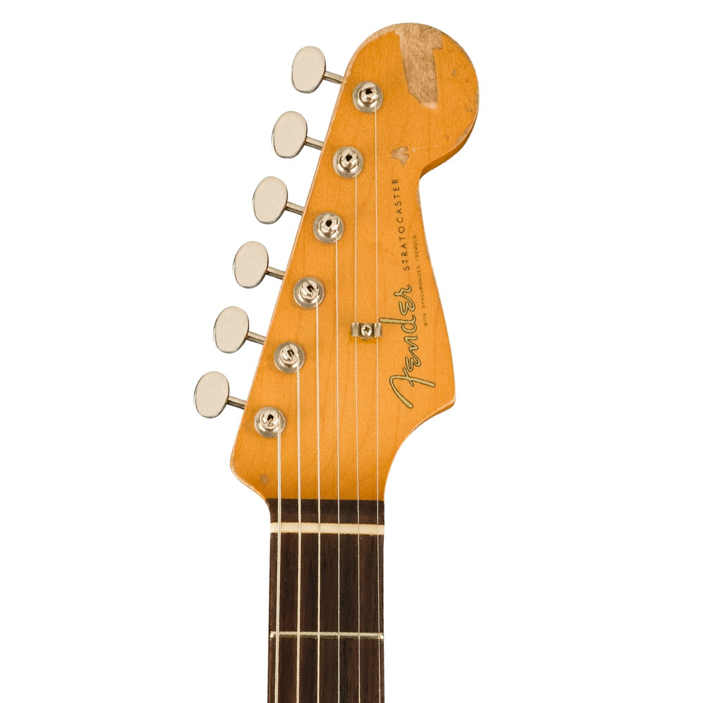 Fender Mike McCready Stratocaster Heavy Relic Gülağacı Klavye 3 Ton Sunburst Elektro Gitar - Görsel 5