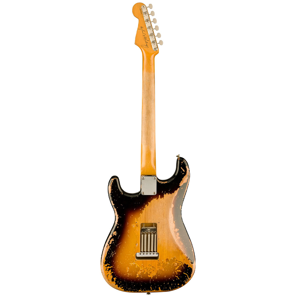 Fender Mike McCready Stratocaster Heavy Relic Gülağacı Klavye 3 Ton Sunburst Elektro Gitar