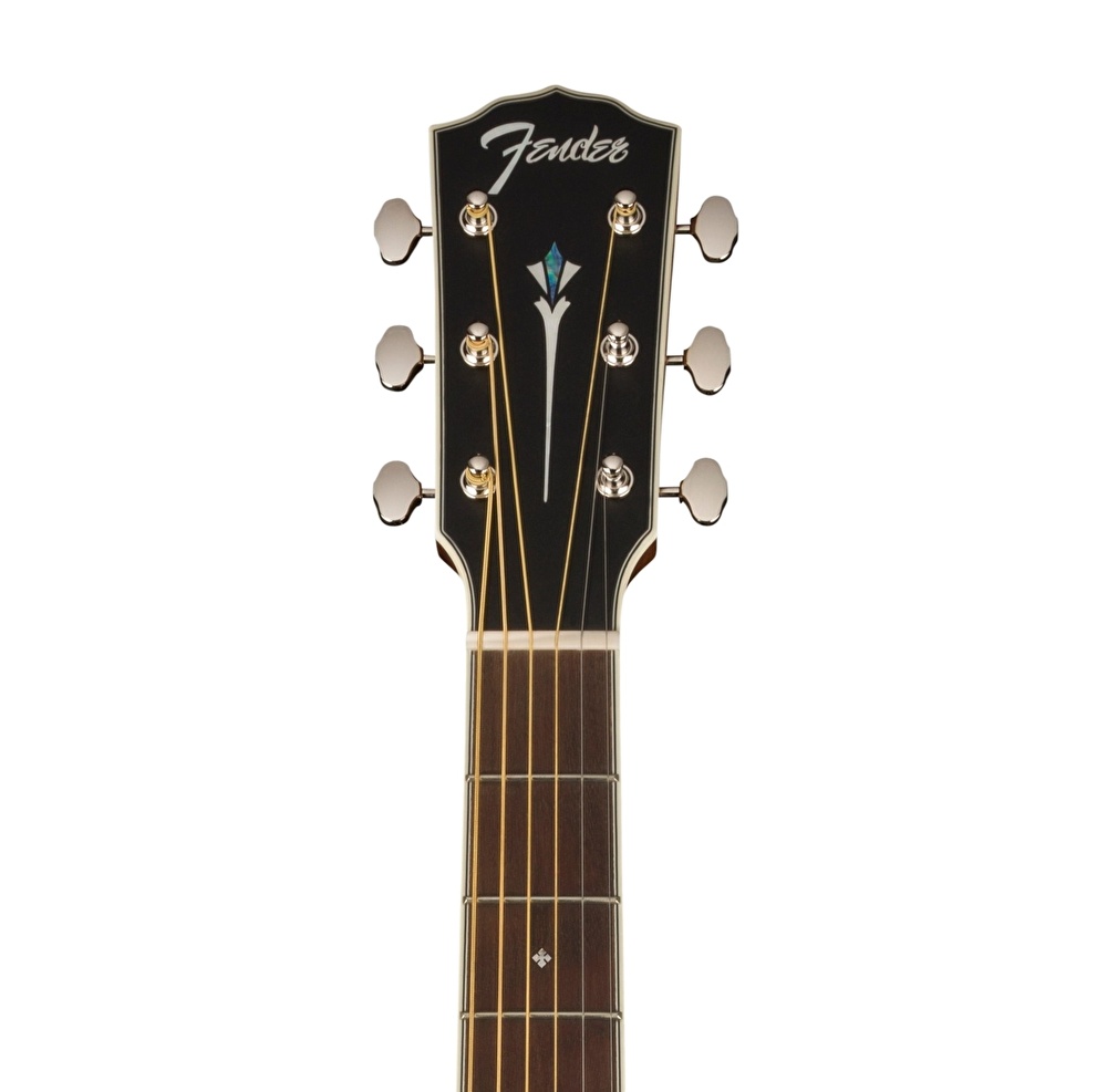 Fender PO-220E Paramount Orchestra All Mahogany Ovangkol Klavye Elektro Akustik Gitar - Görsel 5