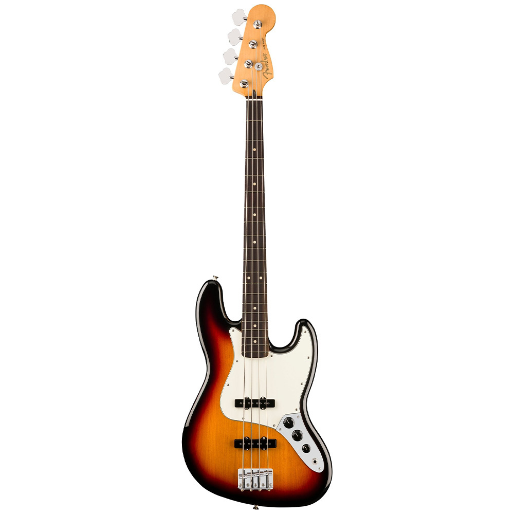 Fender Player II Jazz Bass Gülağacı Klavye 3 Ton Sunburst Bas Gitar - Görsel 5