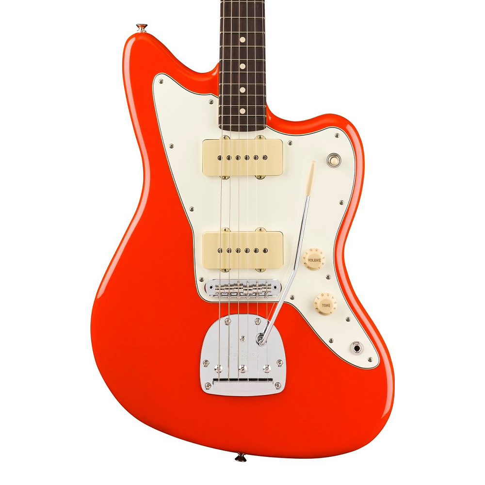Fender Player II Jazzmaster Gülağacı Klavye Coral Red Elektro Gitar - Görsel 3