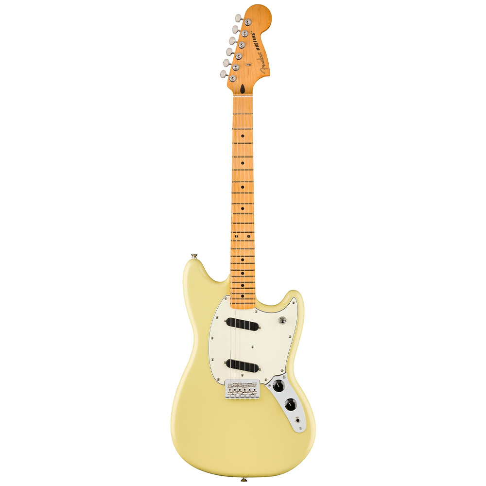 Fender Player II Mustang Akçaağaç Klavye Hialeah Yellow Elektro Gitar - Görsel 2