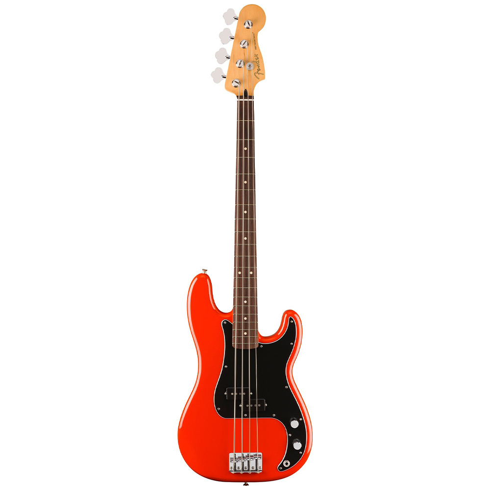 Fender Player II Precision Bass Gülağacı Klavye Coral Red Bas Gitar - Görsel 3
