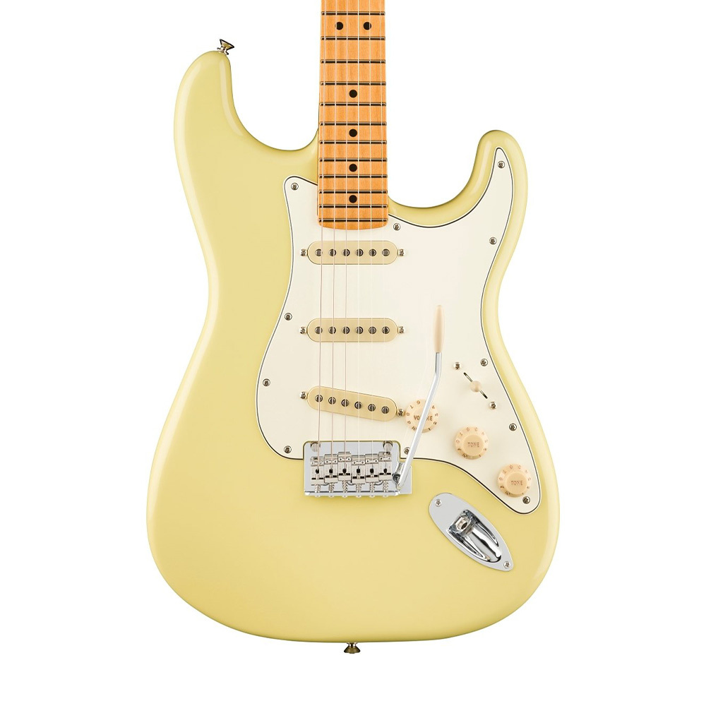 Fender Player II Stratocaster Akçaağaç Klavye Hialeah Yellow Elektro Gitar - Görsel 4