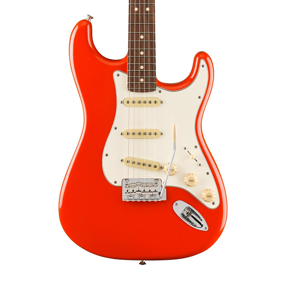 Fender Player II Stratocaster Gülağacı Klavye Coral Red Elektro Gitar - Görsel 4