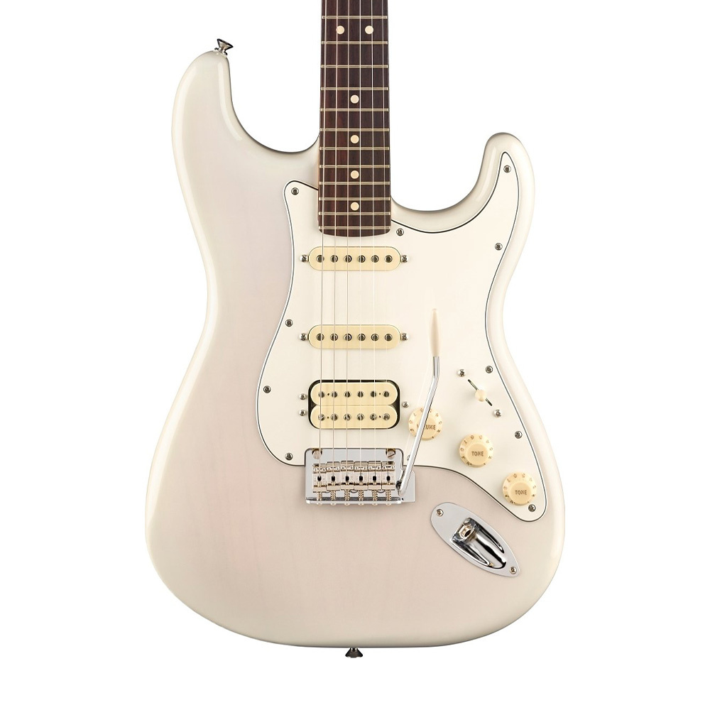 Fender Player II Stratocaster HSS Chambered Ash Gövde Gülağacı Klavye White Blonde Elektro Gitar - Görsel 3