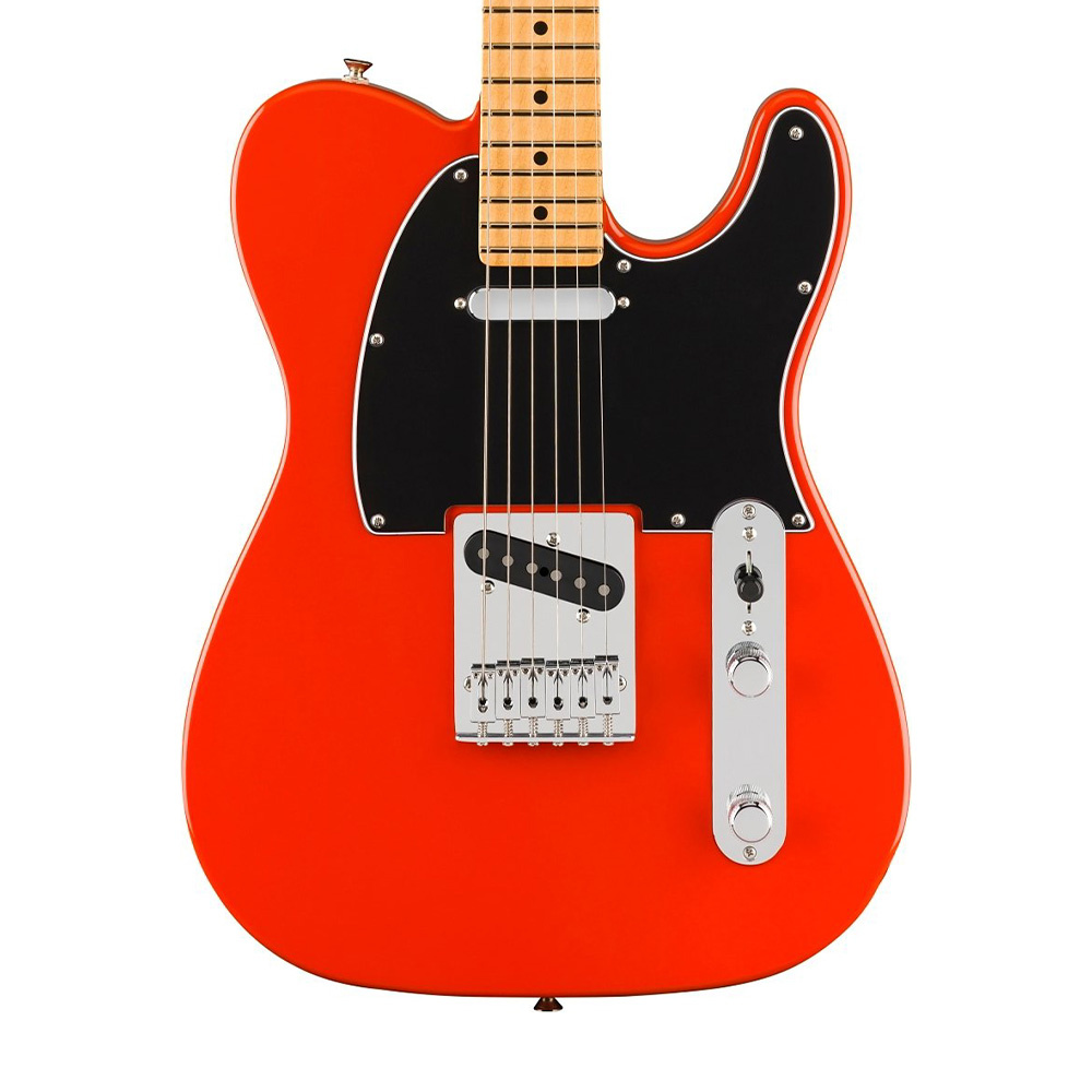 Fender Player II Telecaster Akçaağaç Klavye Coral Red Elektro Gitar - Görsel 3