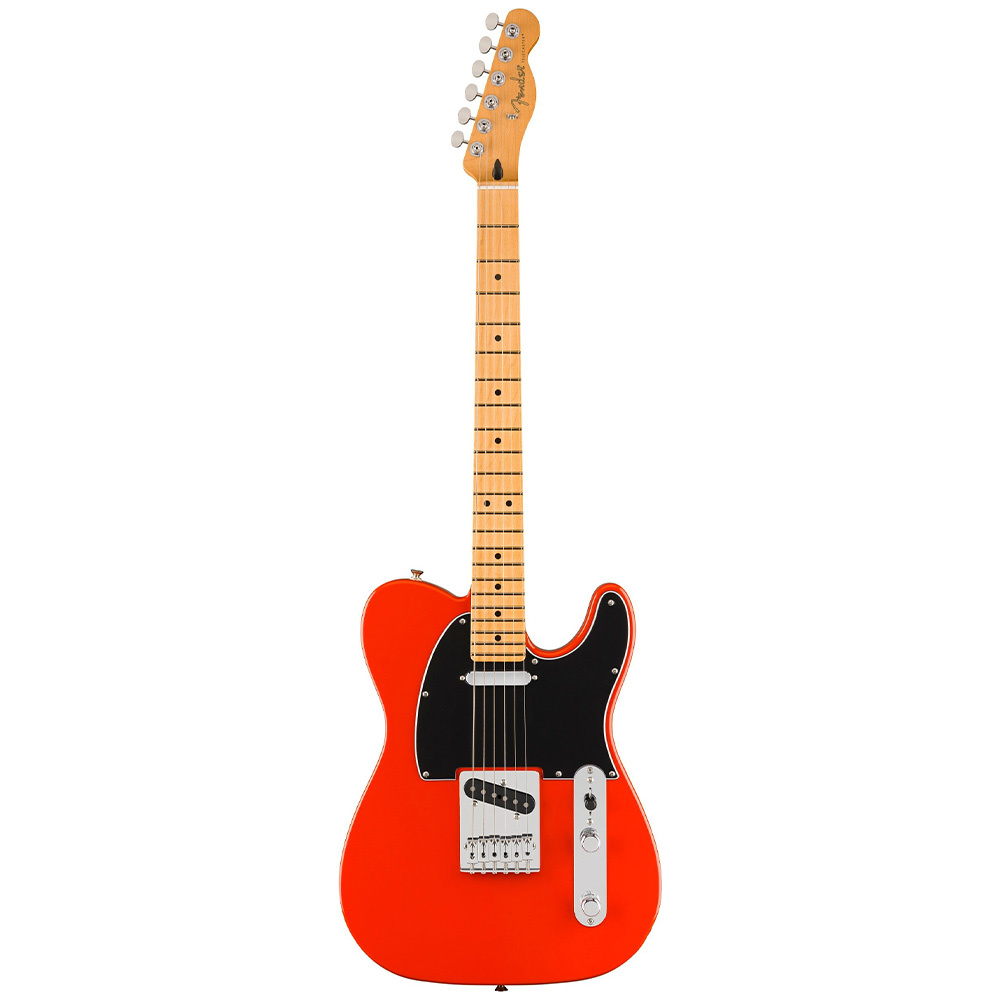 Fender Player II Telecaster Akçaağaç Klavye Coral Red Elektro Gitar - Görsel 5
