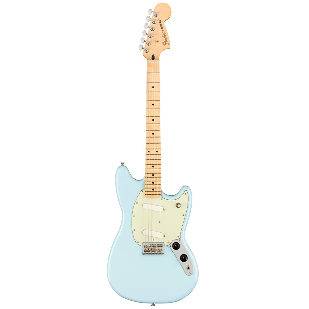Fender Player Mustang Akçaağaç Klavye Sonic Blue Elektro Gitar - Görsel 3
