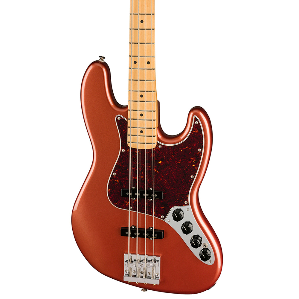Fender Player Plus Active Jazz Bass MN Aged Candy Apple Red - Görsel 2
