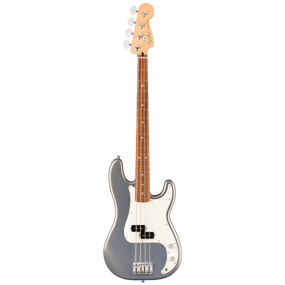 Fender Player Precision Bass Pau Ferro Klavye Silver Bas Gitar - Görsel 2