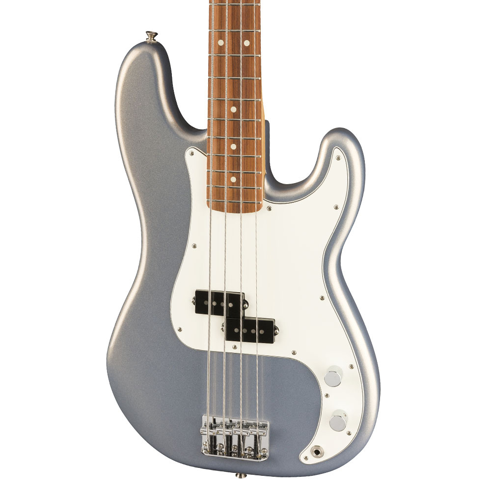 Fender Player Precision Bass Pau Ferro Klavye Silver Bas Gitar - Görsel 4
