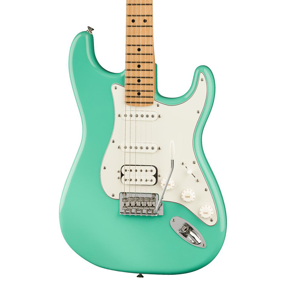 Fender Player Stratocaster HSS Akçaağaç Klavye Sea Foam Green Elektro Gitar - Görsel 4