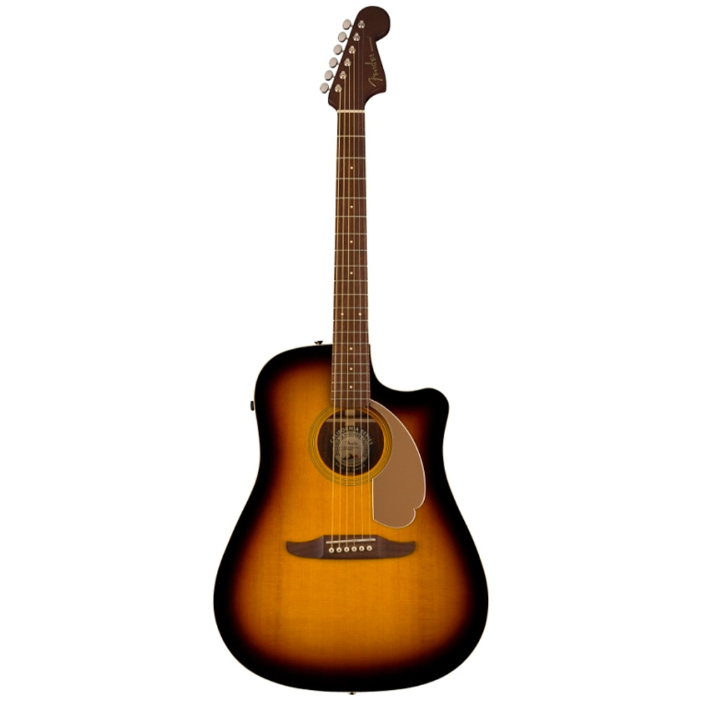 Fender Redondo Player Ceviz Klavye GPG Natural Elektro Akustik Gitar - Görsel 5