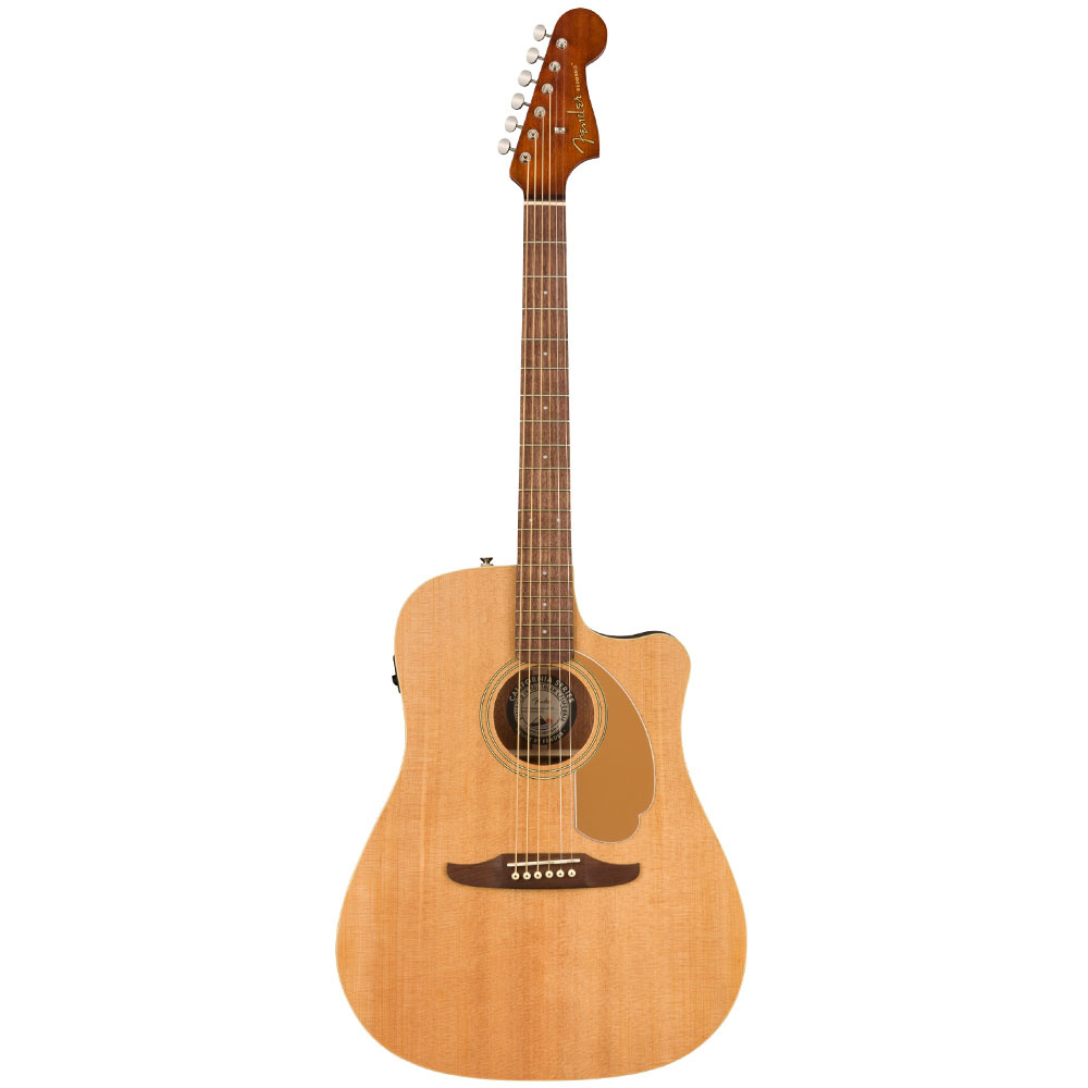 Fender Redondo Player Ceviz Klavye Natural Elektro Akustik Gitar - Görsel 3