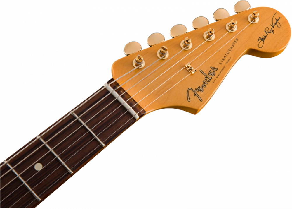 Fender Stevie Ray Vaughan Stratocaster PF 3-Color Sunburst Elektro Gitar - Görsel 2