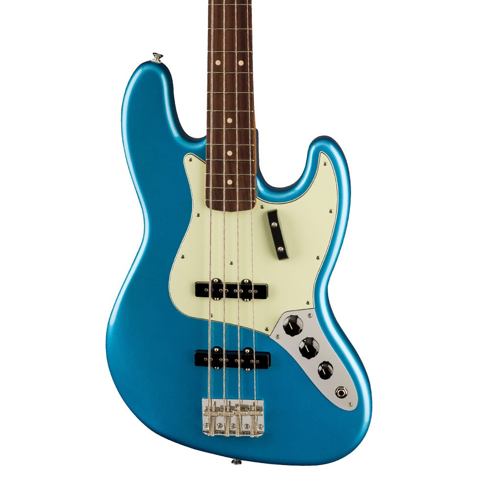 Fender Vintera II '60s Jazz Bass Gülağacı Klavye Lake Placid Blue Bas Gitar - Görsel 3