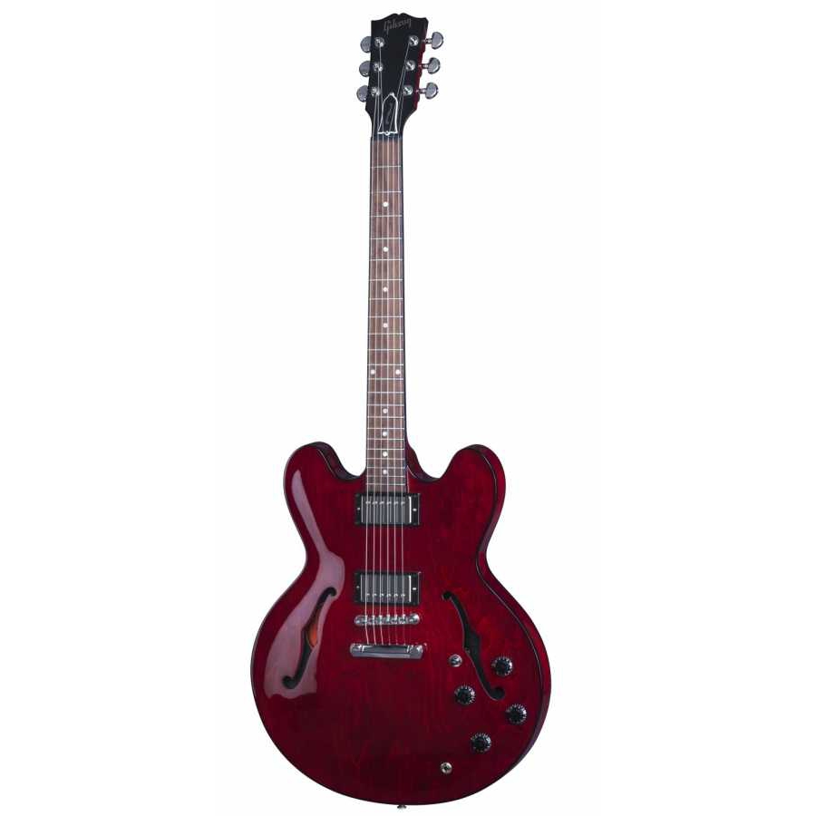 Gibson Memphis ES-335 Studio Elektro Gitar (Wine Red)