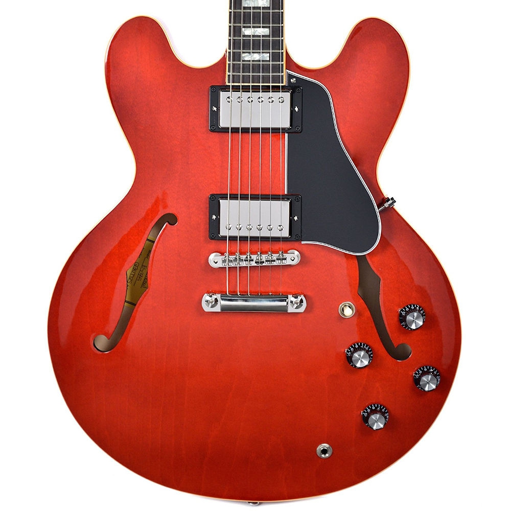 Gibson Memphis ES-335 Traditional Elektro Gitar (Antique Faded Cherry) - Görsel 3