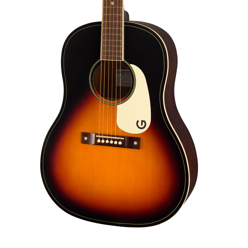 Gretsch Jim Dandy Dreadnought Ceviz Klavye WPG Rex Burst Akustik Gitar
