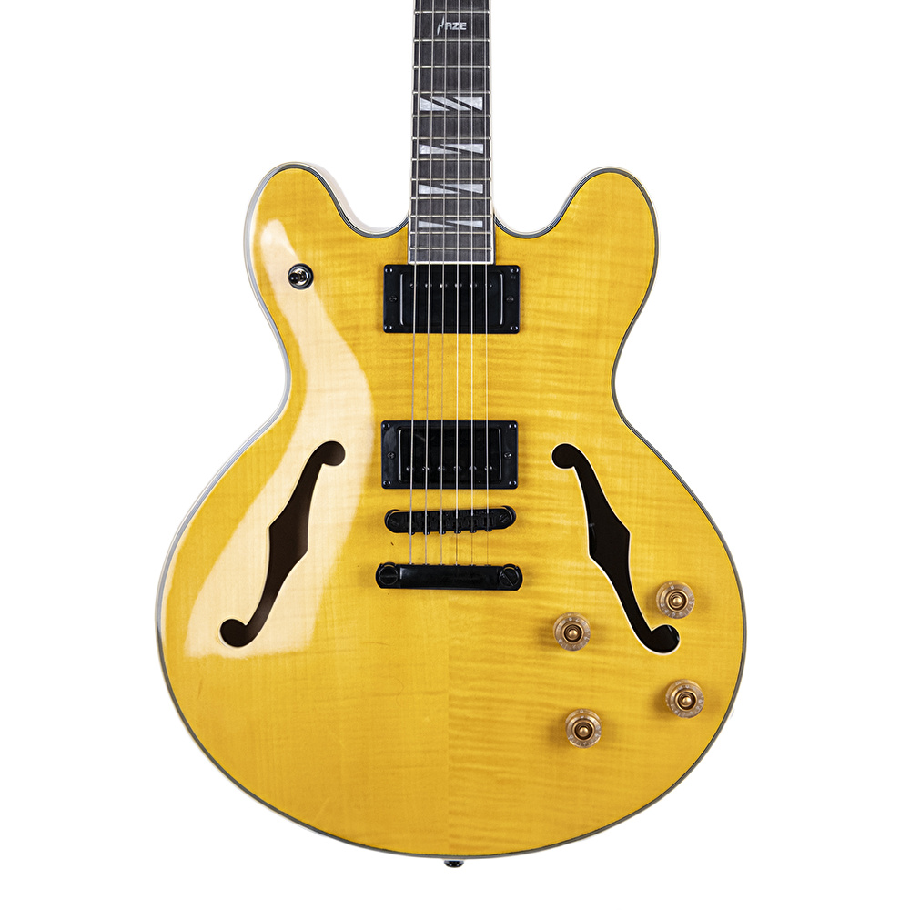 HAZE SEG-272N Sarı Elektro Gitar - Görsel 2