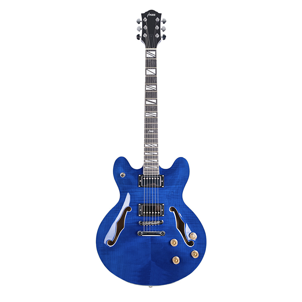 HAZE SEG-272TBL Mavi Elektro Gitar - Görsel 4
