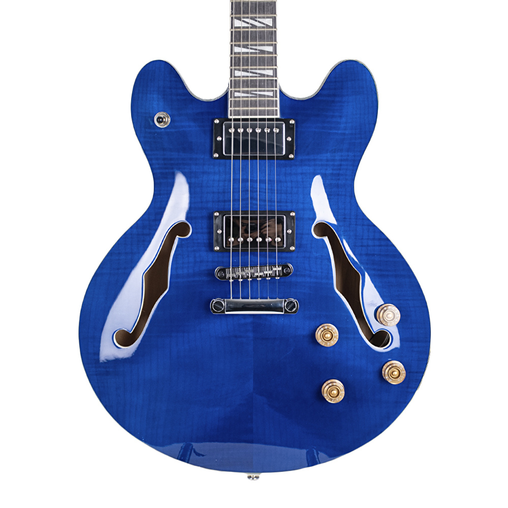HAZE SEG-272TBL Mavi Elektro Gitar - Görsel 5