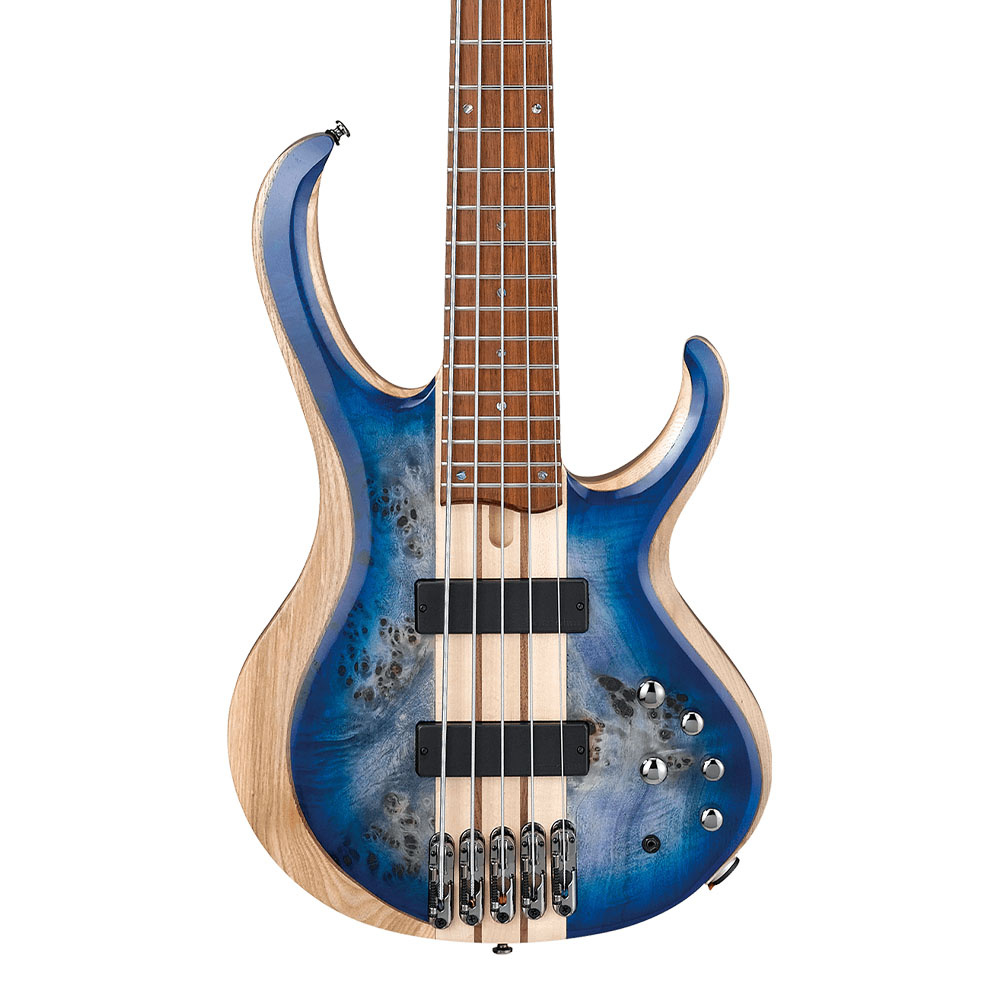 IBANEZ BTB845-CBL 5 Telli Mavi Bas Gitar - Görsel 2