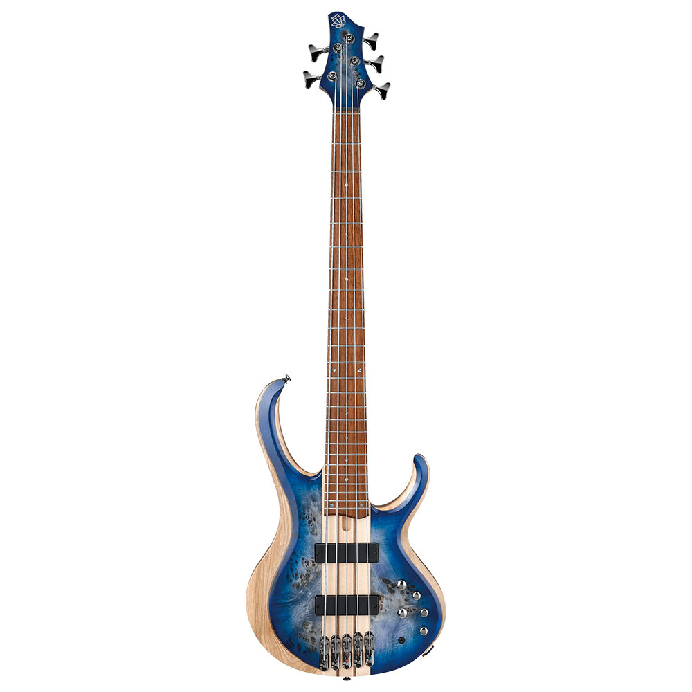 IBANEZ BTB845-CBL 5 Telli Mavi Bas Gitar - Görsel 3