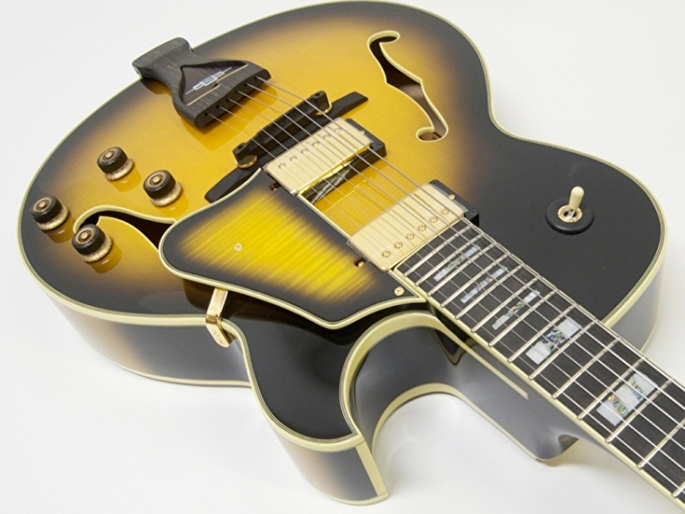 Ibanez LGB300-VYS Hollow-Body Elektro Gitar (Case Dahil)