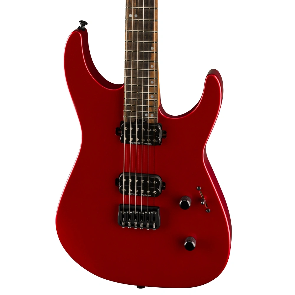 Jackson American Series Virtuoso Hard Tail Abanoz Klavye Red Crystal Elektro Gitar