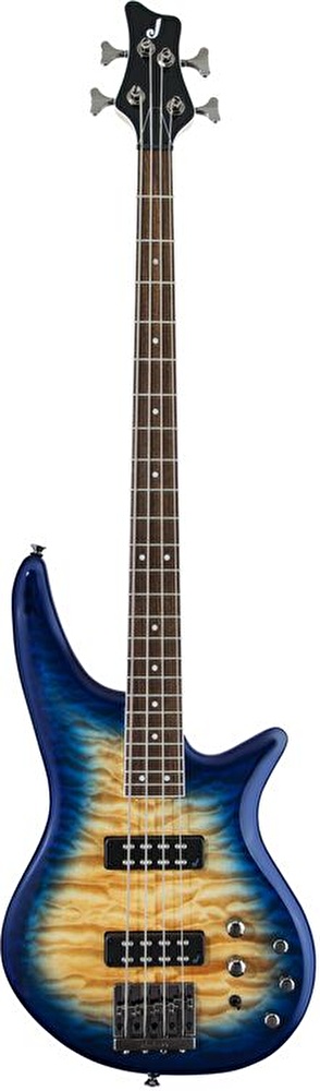 Jackson JS Serisi Spectra Bass JS3Q Laurel Klavye Amber Blue Burst Bas Gitar - Görsel 5