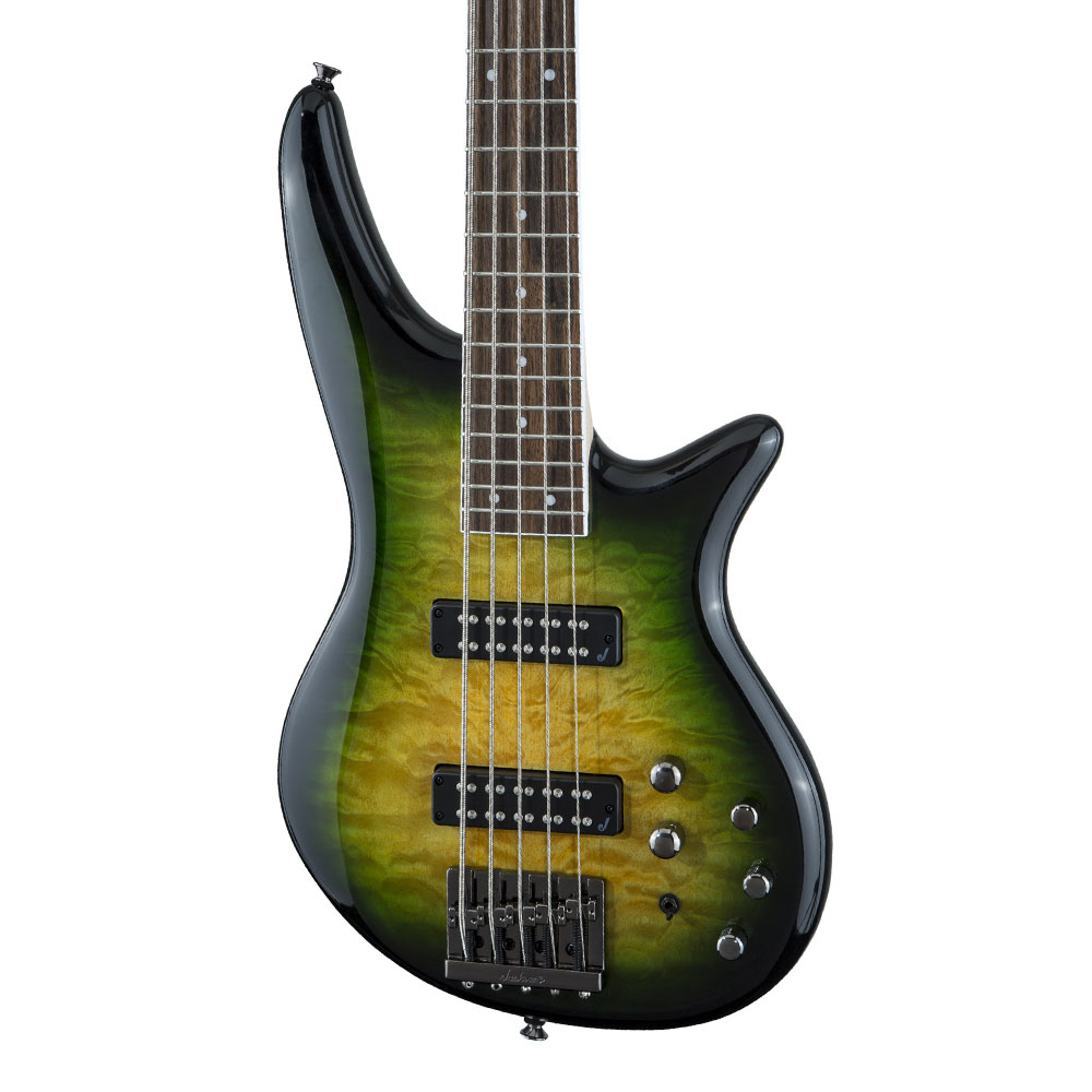 Jackson JS Serisi Spectra Bass JS3QV Laurel Klavye Alien Burst 5 Telli Bas Gitar - Görsel 2