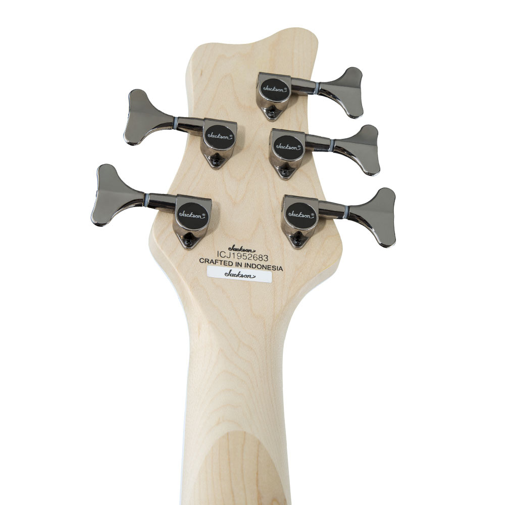 Jackson JS Serisi Spectra Bass JS3QV Laurel Klavye Alien Burst 5 Telli Bas Gitar