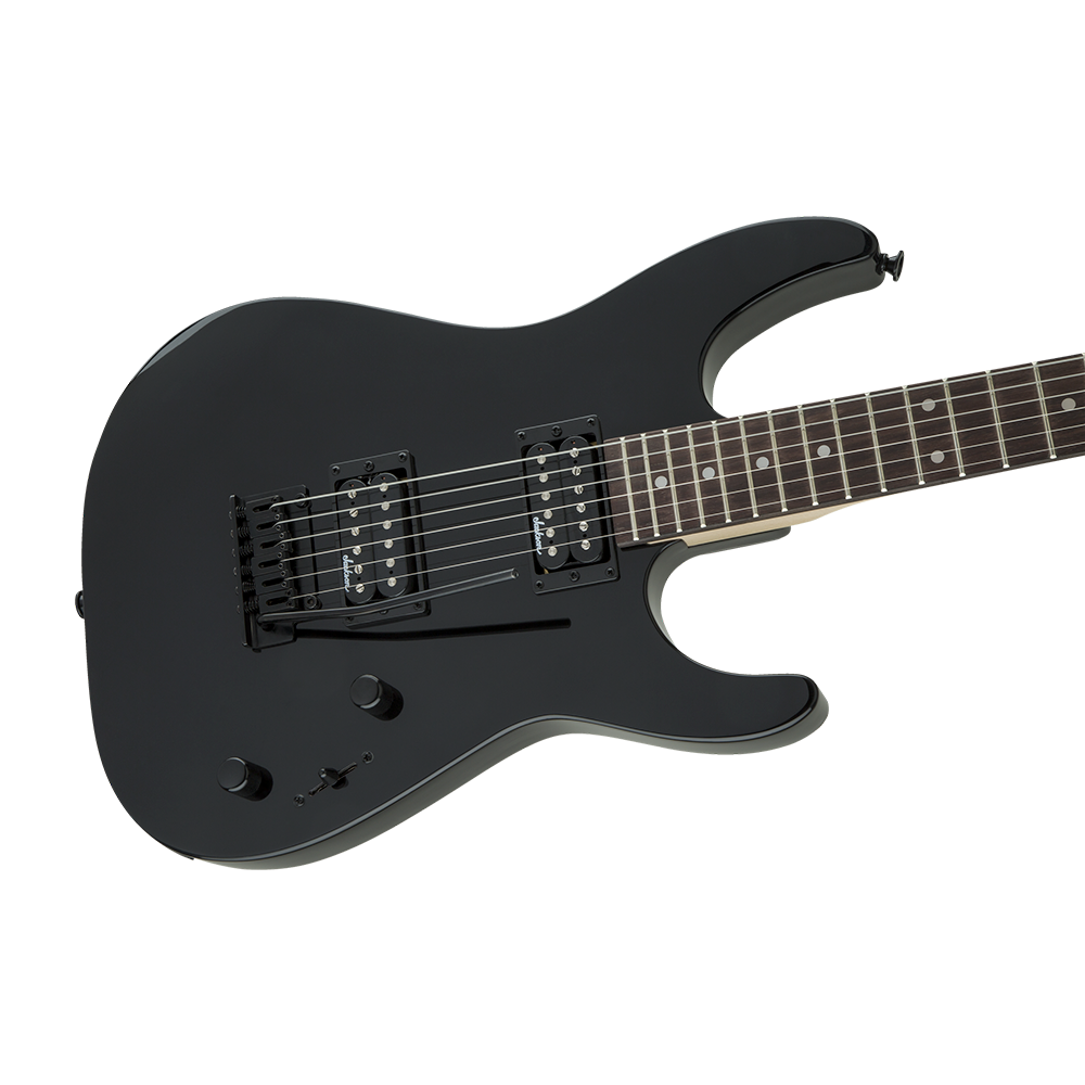 Jackson JS11 Dinky 2-Point Tremolo Amaranth Klavye Gloss Black Elektro Gitar