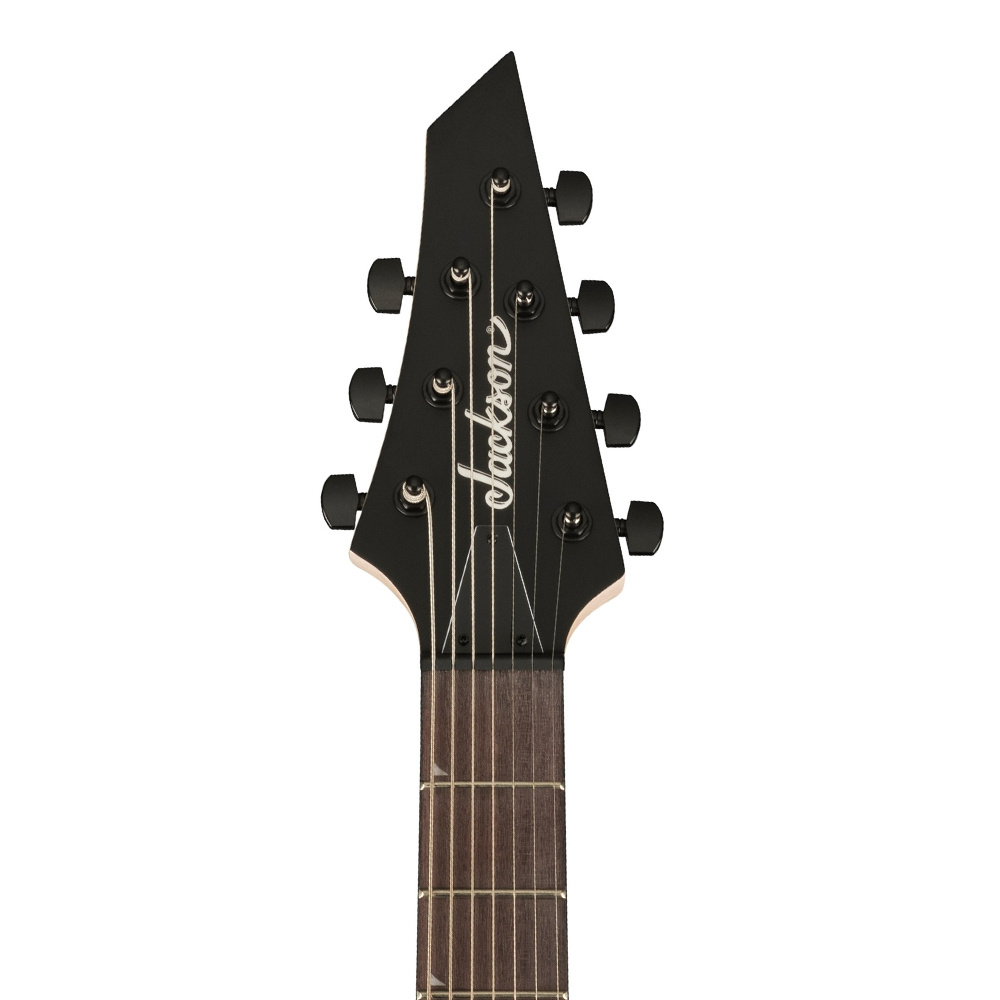 Jackson JS22-7 King V KV HT Amaranth Klavye Satin Black Elektro Gitar