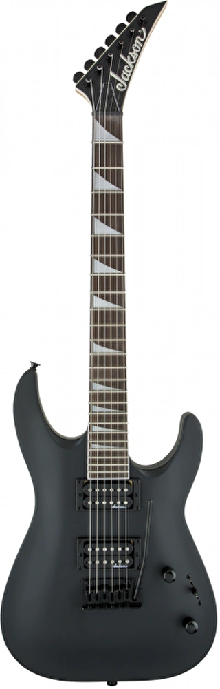 Jackson JS22 Dinky Arch Top 2-Point Tremolo Amaranth Klavye Satin Black Elektro Gitar - Görsel 3