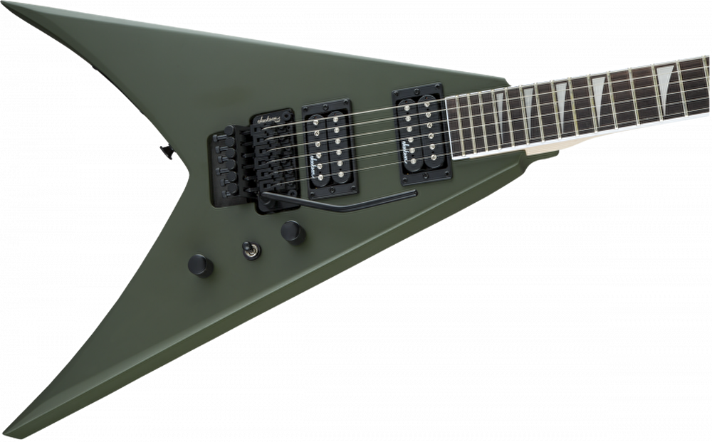 Jackson JS32 King V Floyd Rose Amaranth Klavye Matte Army Drab Elektro Gitar